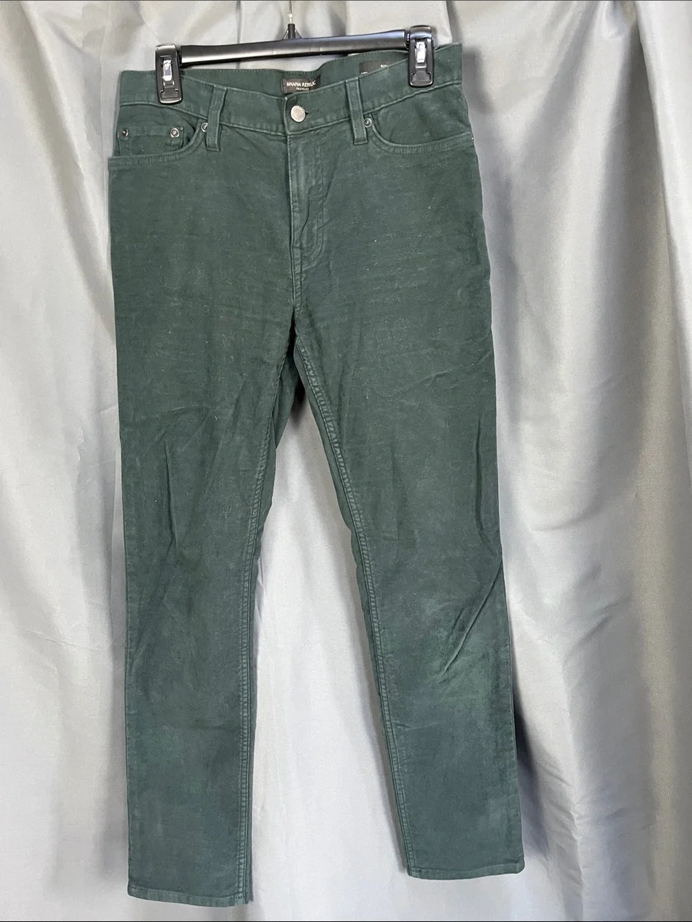 Banana Republic Classic Men's Green brushed velvet pants 29x30